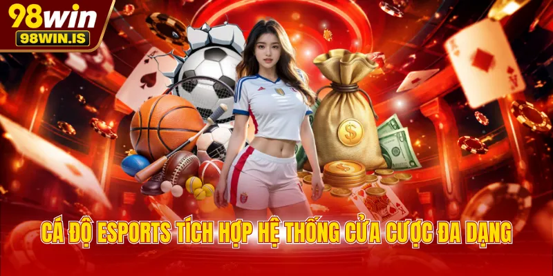 Cá độ thể thao tích hợp hệ thống cửa cược đa dạng